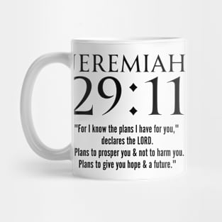 Jeremiah Bible Verse Verses Christian T-Shirts T Shirts Shirt Mugs Hoodies Wall Art Christmas Church Gifts Store Mug